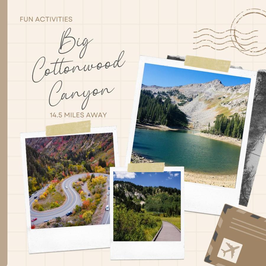 Ski - Explore - Relax - Cozy Beds, Tv & Wi-Fi Salt Lake City Exterior foto