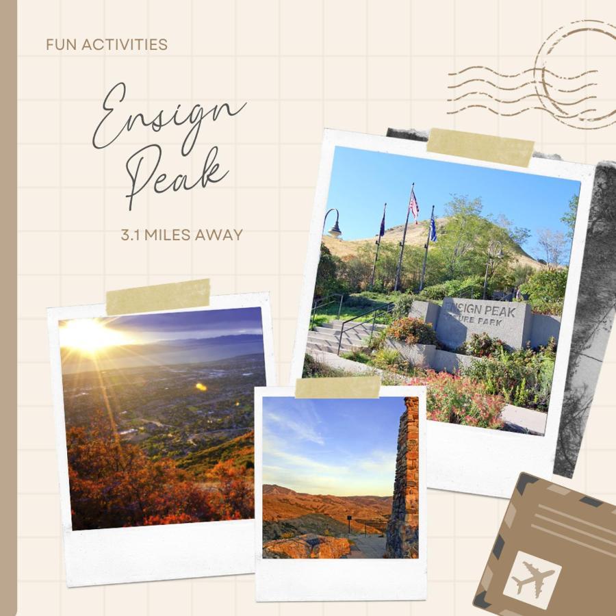 Ski - Explore - Relax - Cozy Beds, Tv & Wi-Fi Salt Lake City Exterior foto