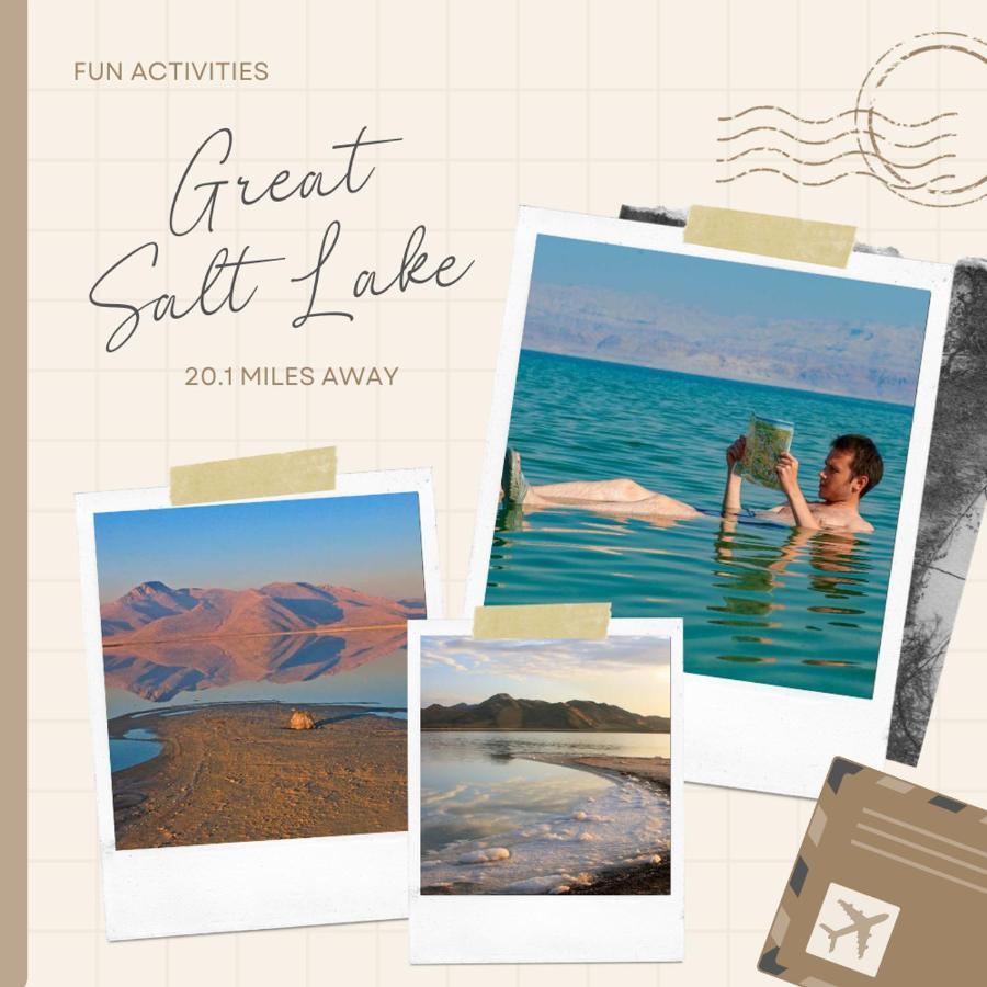Ski - Explore - Relax - Cozy Beds, Tv & Wi-Fi Salt Lake City Exterior foto