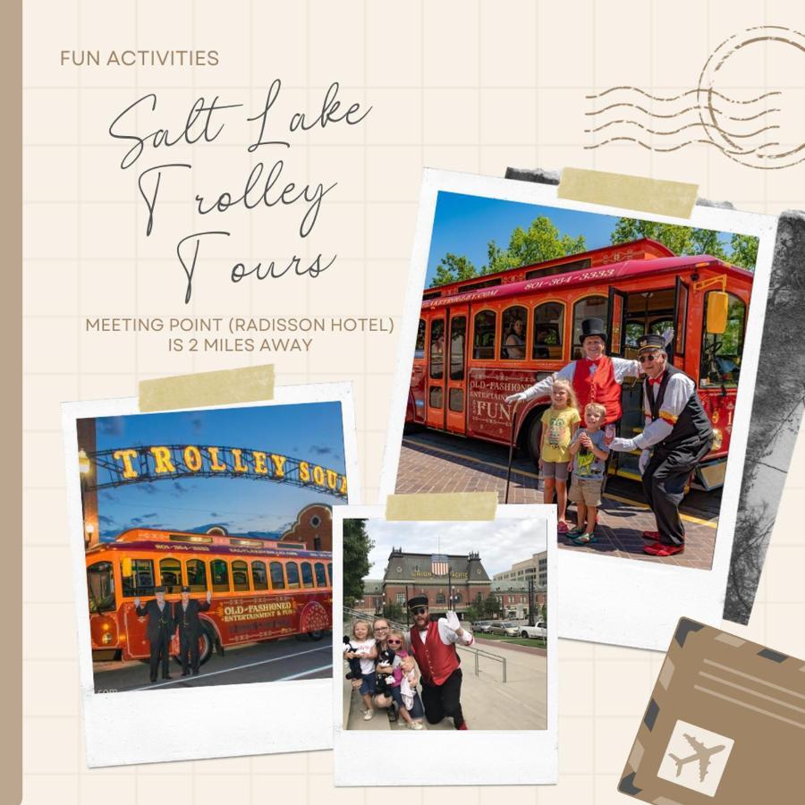 Ski - Explore - Relax - Cozy Beds, Tv & Wi-Fi Salt Lake City Exterior foto