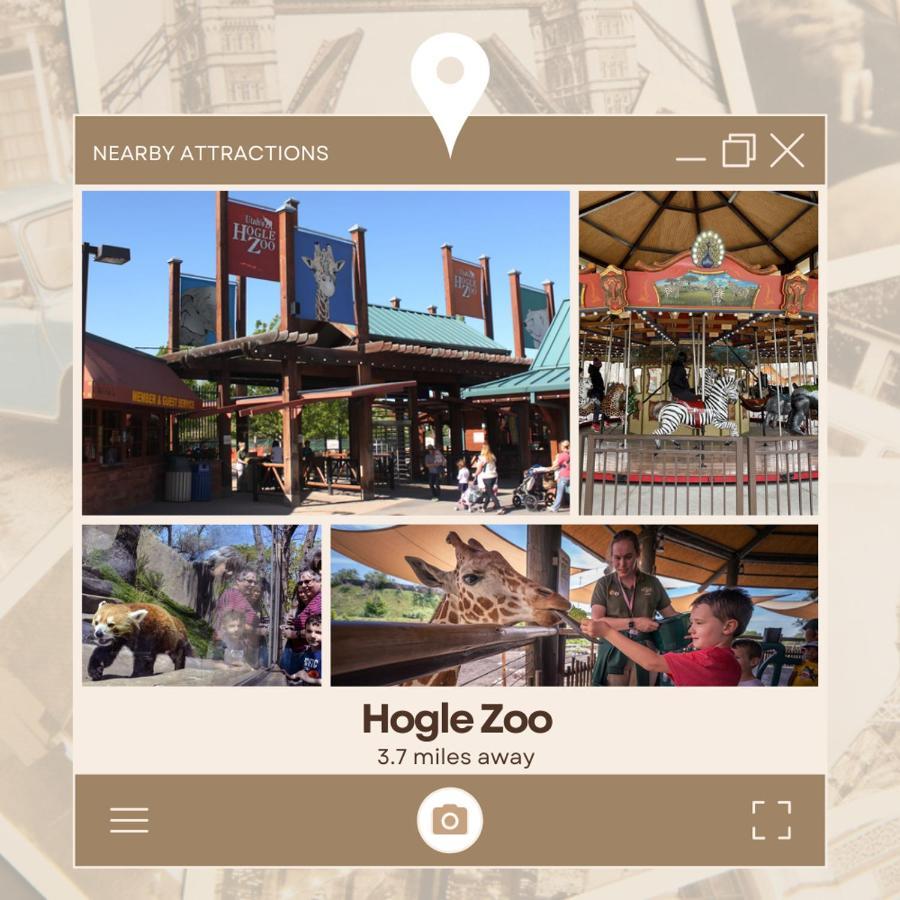 Ski - Explore - Relax - Cozy Beds, Tv & Wi-Fi Salt Lake City Exterior foto